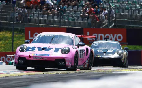 De Haan en Schuring zorgen voor dubbel Nederlands succes in Porsche Supercup in Oostenrijk